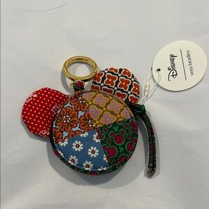 Vera Bradley Disney Floral Patchwork Key Holder